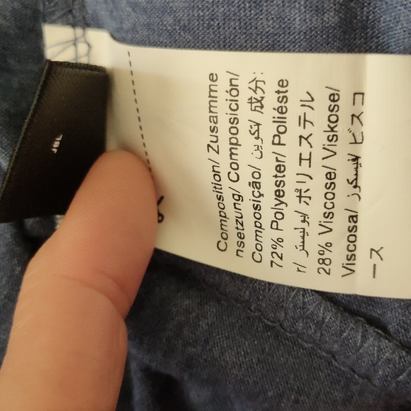 Raglan Lace Long Sleeves Top 1XL - Picture 6 of 6